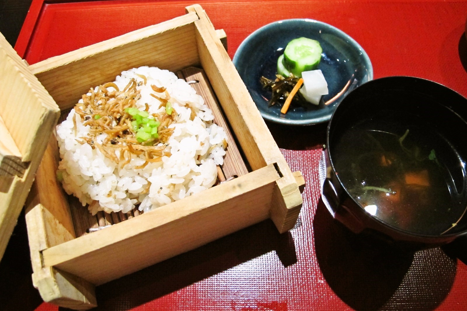 山椒小魚御飯