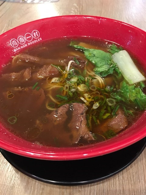 牛肉麪，我連湯都飲完，太好味了👍